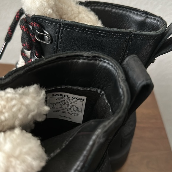 Sorel Lennox Lace Cozy Suede Waterproof Boots - Picture 5 of 7